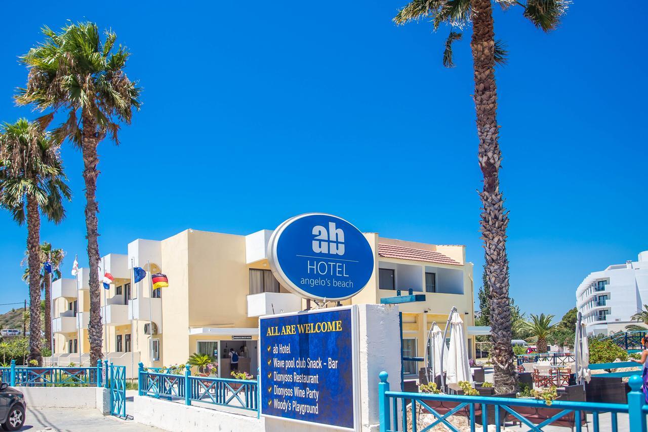 Angelos Beach Hotel Faliraki Exteriör bild